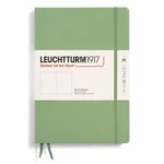 Тефтер B5 Leuchtturm1917 Notebook Composition Sage, твърди корици, нелиниран