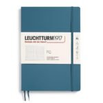 Тефтер B5 Leuchtturm1917 Notebook Composition Stone Blue, мека корица, на точки
