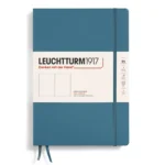 Тефтер B5 Leuchtturm1917 Notebook Composition Stone Blue, нелиниран, твърди корици