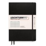 Тефтер B5 Leuchtturm1917 Notebook Composition, твърди корици, черен, на редове