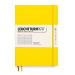 Тефтер B5 Leuchtturm1917 Notebook Composition, твърди корици, Lemon, редове
