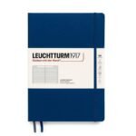 Тефтер B5 Leuchtturm1917 Notebook Composition, твърди корици, Navy, редове