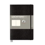 Тефтер B6+ Leuchtturm1917 Notebook Paperback Black, мека корица, бели страници