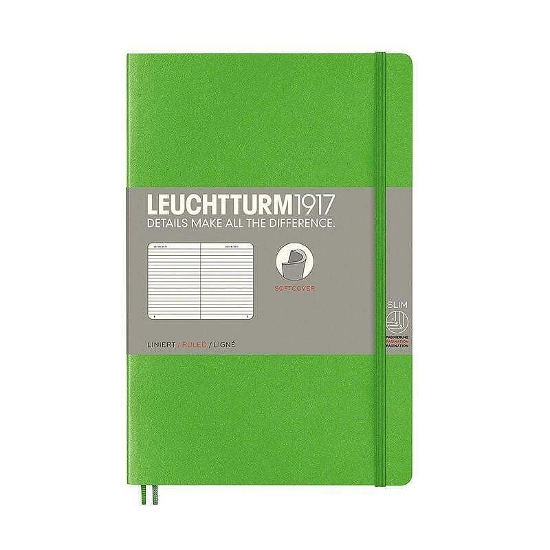 tefter-b6-leuchtturm1917-notebook-paperback-fresh-green-meka-korica-redove-image_64ca4058ea0f3 Тефтер B6+ Leuchtturm1917 Notebook Paperback Fresh Green, мека корица, на редове - Image 1