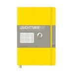 Тефтер B6+ Leuchtturm1917 Notebook Paperback Lemon, меки корици, на точки