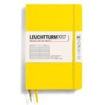 Тефтер B6+ Leuchtturm1917 Notebook Paperback Lemon, твърди корици, на редове