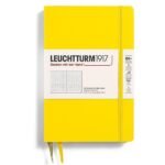 Тефтер B6+ Leuchtturm1917 Notebook Paperback Lemon, твърди корици, на точки