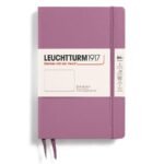Тефтер B6+ Leuchtturm1917 Notebook Paperback New Colours 2025 - Dusty Rose, твърди корици, изчистени страници