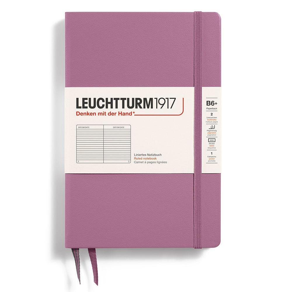 tefter-b6-leuchtturm1917-notebook-paperback-new-colours-2025-dusty-rose-tvardi-korici-na-tocki-copy-67ebf232ed75f Тефтер B6+ Leuchtturm1917 Notebook Paperback New Colours 2025 - Dusty Rose, твърди корици, на редове - Image 1