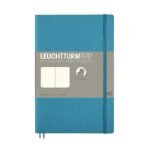 Тефтер B6+ Leuchtturm1917 Notebook Paperback Nordic Blue, мека корица, бели страници