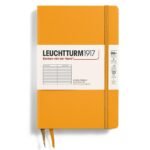 Тефтер B6+ Leuchtturm1917 Notebook Paperback Rising Sun, твърди корици, на редове