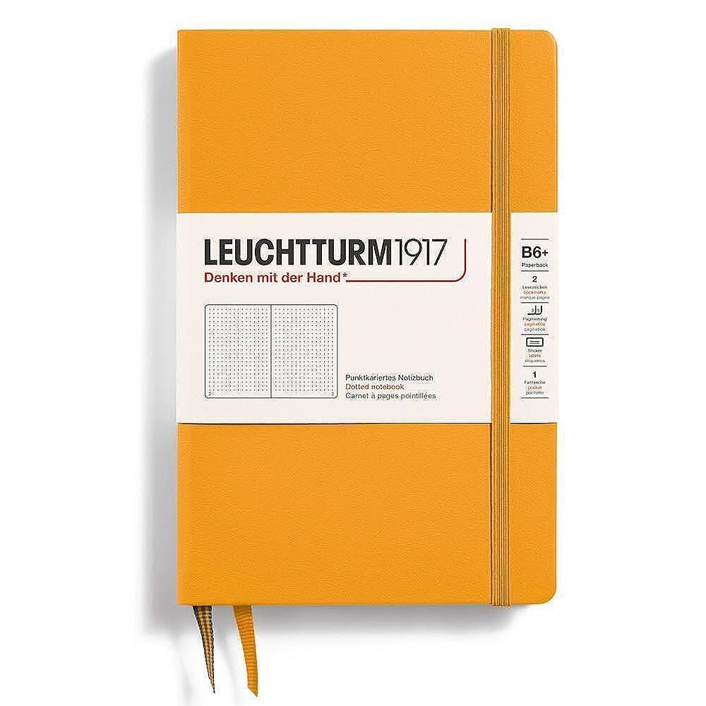 tefter-b6-leuchtturm1917-notebook-paperback-rising-sun-tvardi-korici-na-tocki-664da9c6b578e Тефтер B6+ Leuchtturm1917 Notebook Paperback Rising Sun, твърди корици, на точки - Image 1