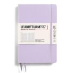 Тефтер B6+ Leuchtturm1917 Smooth Colors Collection Lilac, твърди корици, на точки