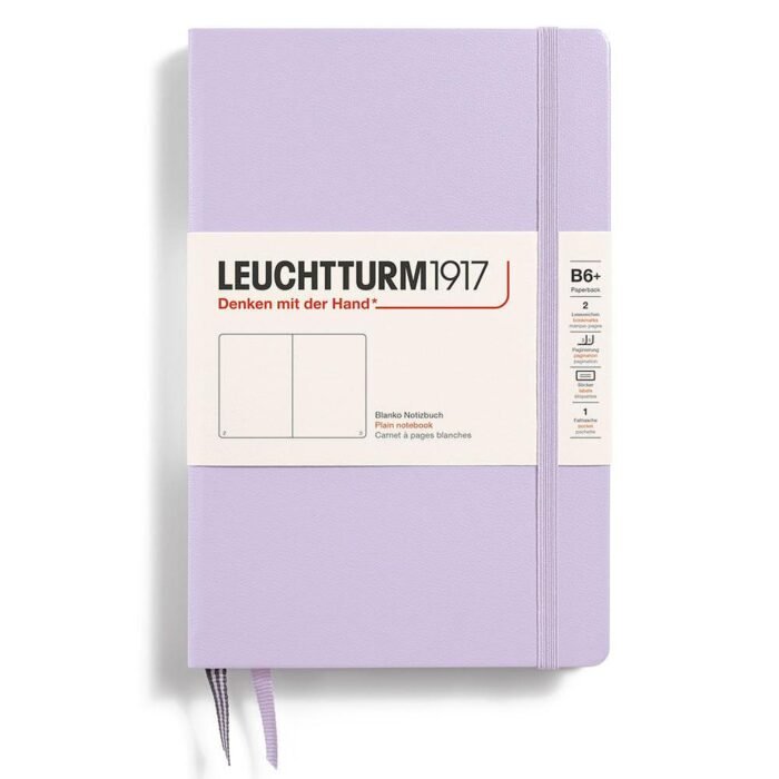 Тефтер B6+ Leuchtturm1917 Smooth Colors Collection Lilac, твърди корици, изчистени страници - Image 2