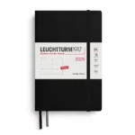 Тефтер B6+ Leuchtturm1917 Weekly Planner Paperback 2026, Black