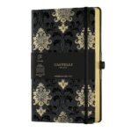 Тефтер Castelli Milano C&G - Baroque Gold, 13см x 21см, на редове