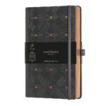 Тефтер Castelli Milano C&G - Maya Copper, 13см x 21см, на редове