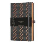 Тефтер Castelli Milano C&G - Roman Copper, 13см x 21см, на редове