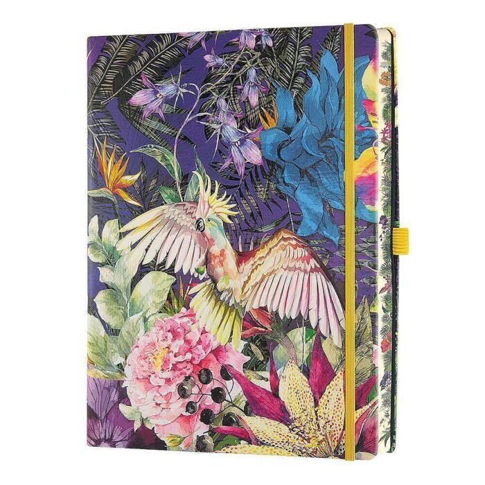 Тефтер Castelli Milano Eden - Cockatiel, 19см x 25см, на редове - Image 2