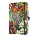 Тефтер Castelli Milano Eden - Elephant, 13см x 21см, на редове - Image 2