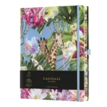 Тефтер Castelli Milano Eden - Giraffe, 19см x 25см, на редове