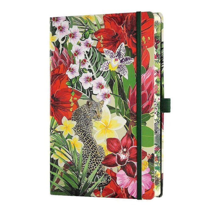 Тефтер Castelli Milano Eden - Leopard, 13см x 21см, на редове - Image 2