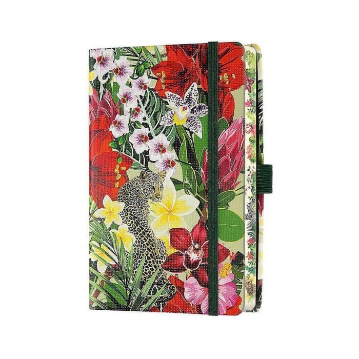 Тефтер Castelli Milano Eden - Leopard, 9см x 16см, на редове - Image 2
