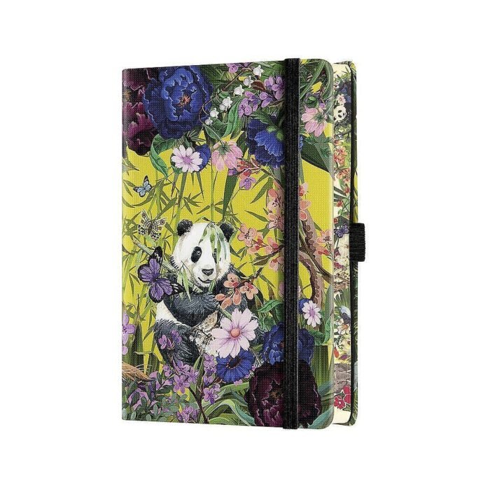 Тефтер Castelli Milano Eden - Panda, 9см x 16см, на редове - Image 2