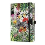 Тефтер Castelli Milano Eden - Zebras, 13см x 21см, на редове - Image 2
