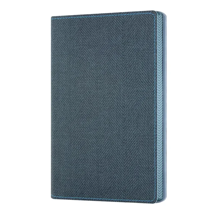 Тефтер Castelli Milano Harris - Slate Blue, 13см х 21 см, на редове - Image 2