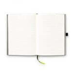 Тефтер LAMY Paper А5, сребрист цвят, твърда корица корица, редове, страници със лилав кант - Image 2