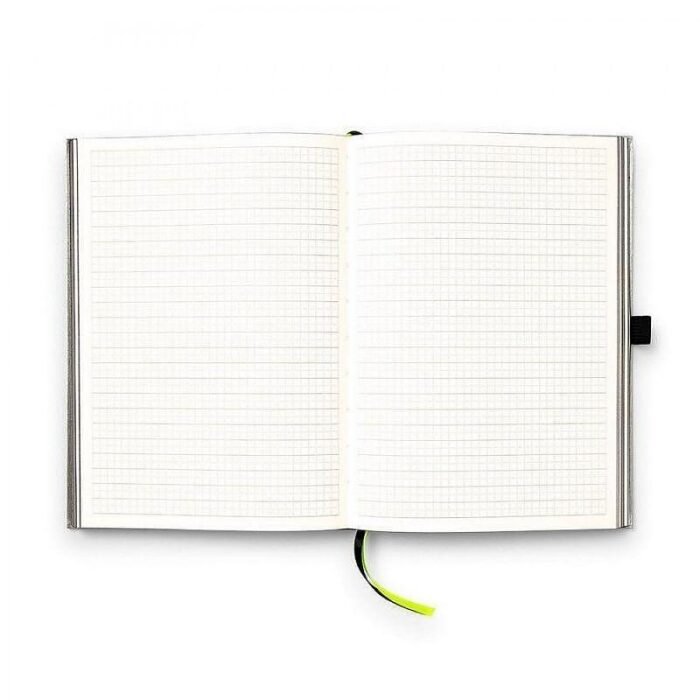Тефтер LAMY Paper А5, сребрист цвят, твърда корица корица, редове, страници със лилав кант - Image 2