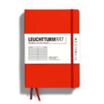 Тефтер Leuchtturm1917 Natural Colors Fox Red, A5, твърди корици, на редове