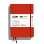 Тефтер Leuchtturm1917 Natural Colors Fox Red, A5, твърди корици, на точки