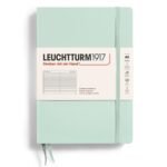 Тефтер Leuchtturm1917 Natural Colors Mint Green, A5, твърди корици, на редове