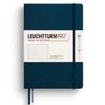 Тефтер Leuchtturm1917 New Colours 2025 - Deep Sea, A5, твърди корици, на точки