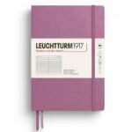 Тефтер Leuchtturm1917 New Colours 2025 - Dusty Rose, A5, твърди корици, на редове