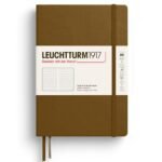 Тефтер Leuchtturm1917 New Colours 2025 -Spice Brown, A5, твърди корици, на точки