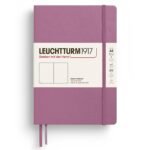 Тефтер Leuchtturm1917 New Colours 2025 - Dusty Rose, A5, твърди корици, изчистени страници