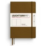 Тефтер Leuchtturm1917 New Colours 2025 -Spice Brown, A5, твърди корици, изчистени страници