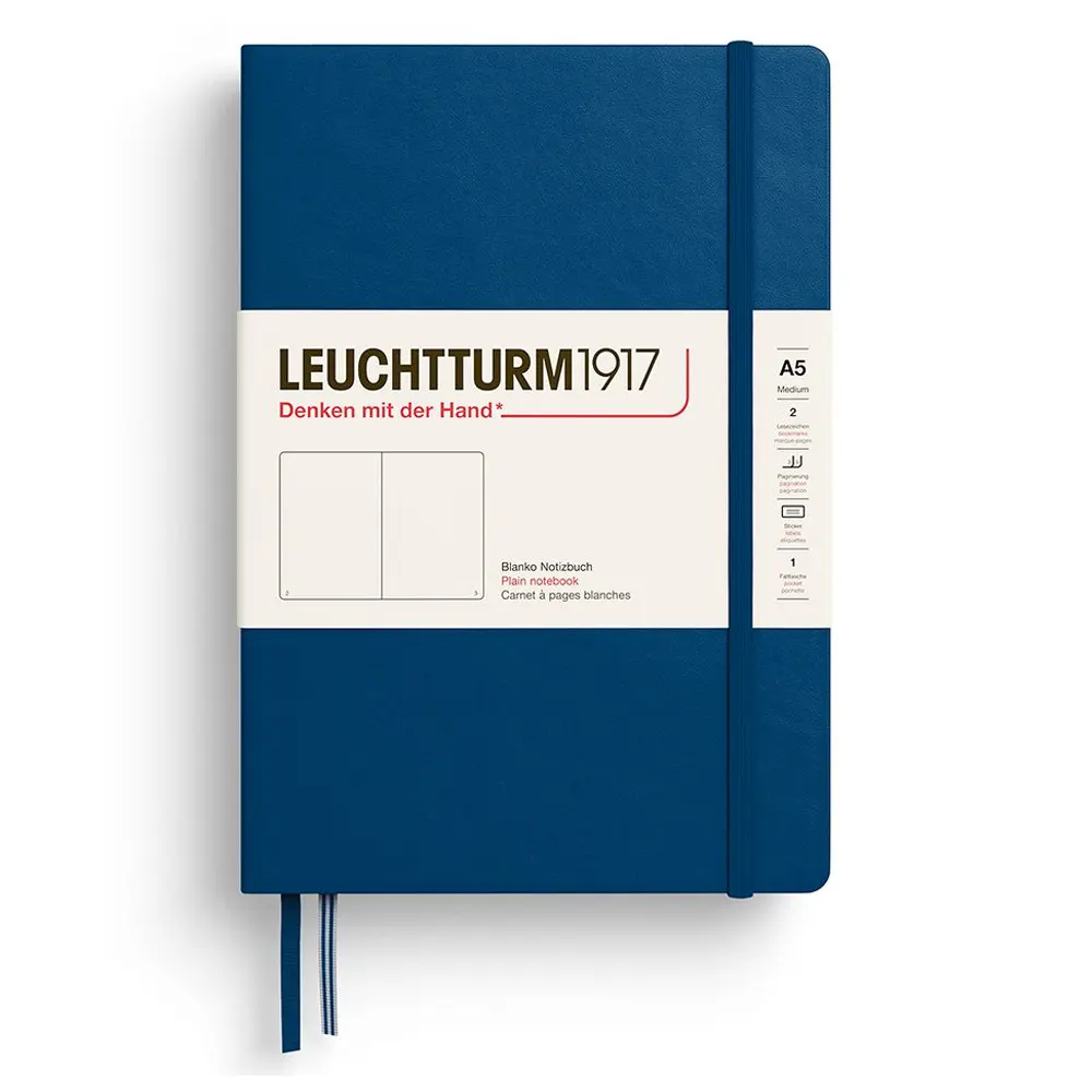 tefter-leuchtturm1917-new-colours-2026-indigo-a5-tvardi-korici-liniran-copy-68f8b50129bad Тефтер Leuchtturm1917 New Colours 2026 - Indigo, A5, твърди корици, нелиниран - Image 1