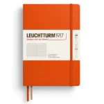 Тефтер Leuchtturm1917 New Colours 2026 - Pumpkin, A5, твърди корици, линиран