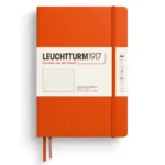 Тефтер Leuchtturm1917 New Colours 2026 - Pumpkin, A5, твърди корици, на точки