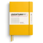 Тефтер Leuchtturm1917 New Colours 2026 - Sunflower, A5, твърди корици, линиран