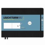 Тефтер Leuchtturm1917 Sketchbook Landscape A5 Black, твърди корици