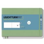 Тефтер Leuchtturm1917 Sketchbook Landscape A5 Sage, твърди корици