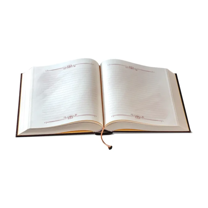 Тефтер Princ Leather - Book of Impressions, кафяв - Image 2