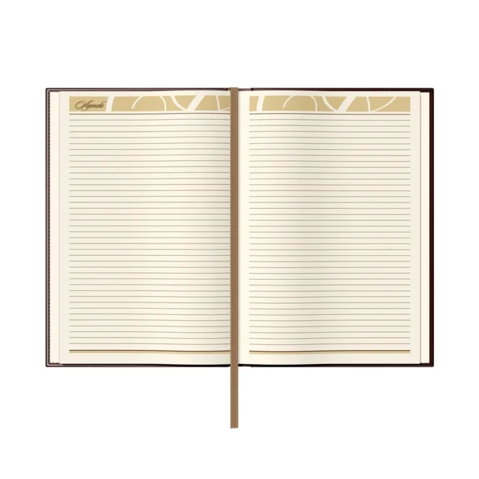 Tефтер Princ Leather Business 930 B - B5, кафяв - Image 4