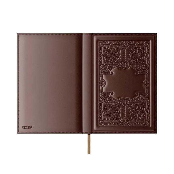Tефтер Princ Leather Business 930 B - B5, кафяв - Image 5
