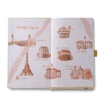 Тефтер Sheaffer - Emily in Paris, А5, линиран, бежов - Image 5
